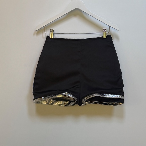 The Sei Silver Foil Mini Skorts New With Tags. - Picture 16 of 16